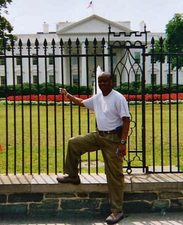 Before the tour in the White house