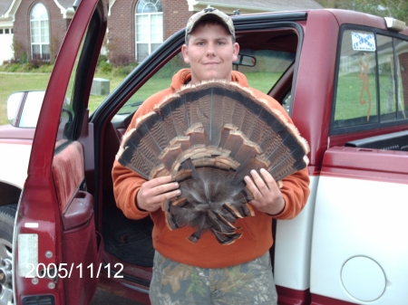 My oldest son Dean the avid turkey hunter