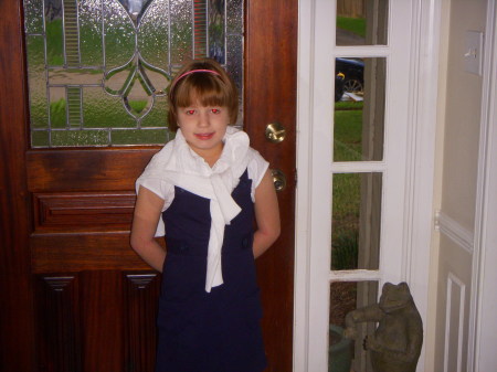 Brooke - First day of school 8/2008