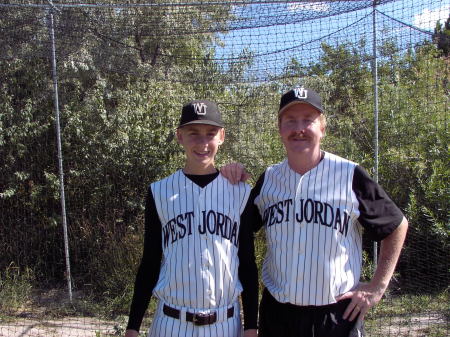 Son Chris, Dad his high school baseball coach