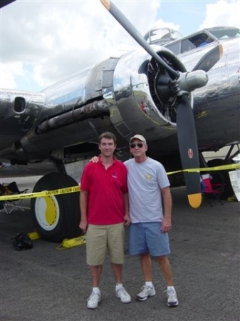 Cameron took me to work, airshow at Lancaster