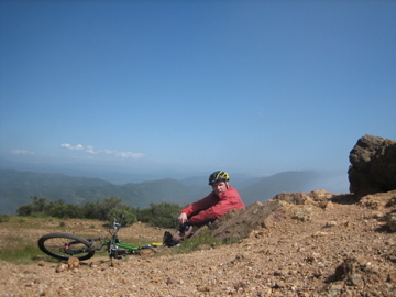 Summit of Cero Alto Trail - San Luis Obispo CA