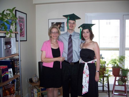 Ethan & Samantha's graduation May 2008