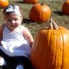 Samantha at Pumpkin Patch