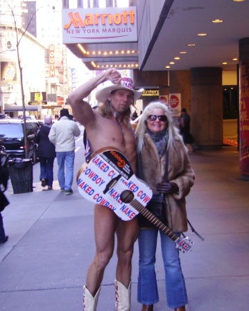 The Naked Cowboy...