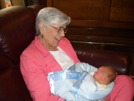 Maureen with great nephew River