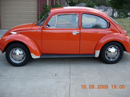 My '73 Super Beetle--original color!