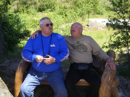 Ernie and Don in British Columbia 2008