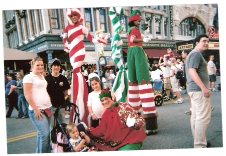 Our kids at Universal for christmas 07