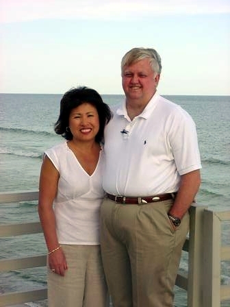 My Kim and me at Orange Beach