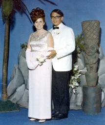 Prom night with David Keely June 1966