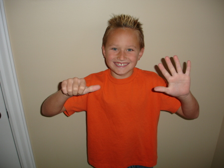 Callen--First day of 6th grade