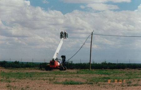 Deming NM installing sec cameras