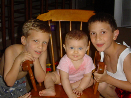 my angels! Coleton, Tanner and Faith 2007