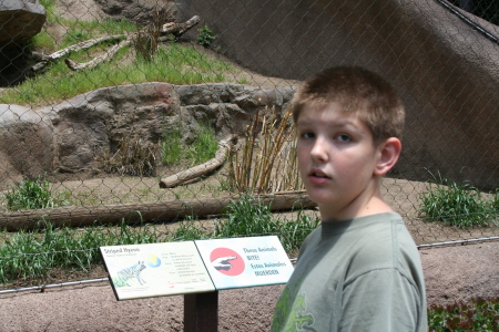 Christopher at the Zoo
