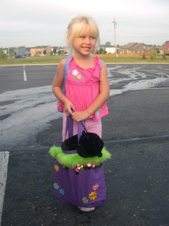 First day of School for my daughter 2008