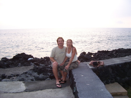 John and me in Kona, Hawaii