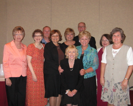 The group at the dinner - 40th reunion