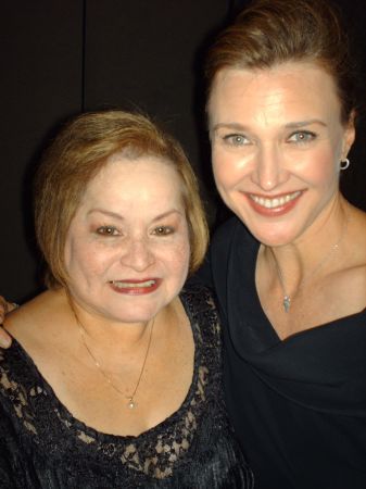 Brenda Strong and me.