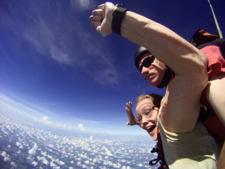 Sept 2010   18,000 ft jump - I loved it!!!