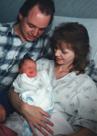 Me, Dan & Eric-(just born-1st son)