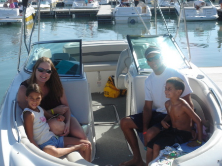 Family at a Boat Regatta