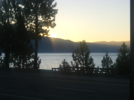 View from Inn By the Lake at South Lake Tahoe