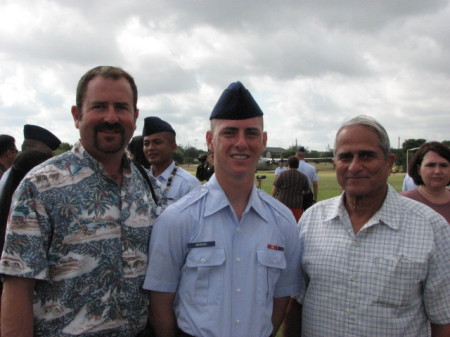 Nick's graduation from Basic