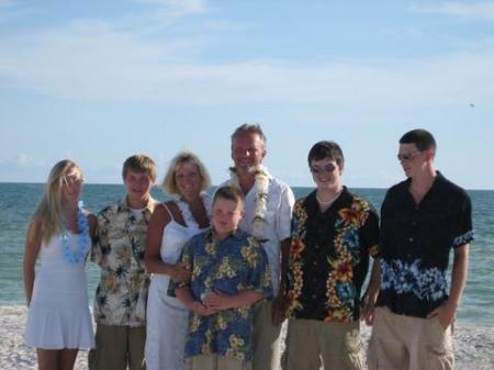 The Family at the Wedding, July 2006