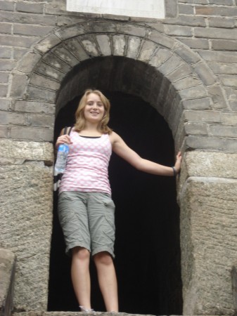 Mel on the Great Wall