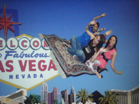 Riding the magic carpet in Vegas