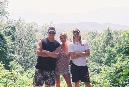 Josh, me, and Tiff (my niece) in Tennessee
