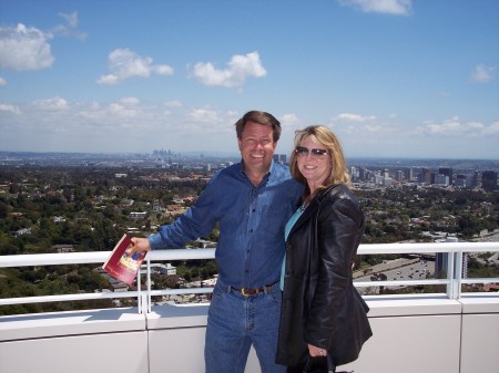 Michael and I at the Getty