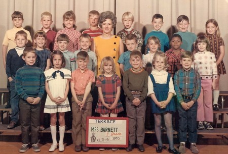 1st grade 1970 Ms Barnetts class