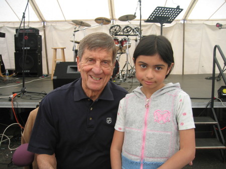 Ted Lindsay & Aberdine at our Church Festival