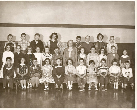 Hawthorne Grade School Fourth Grade 1955