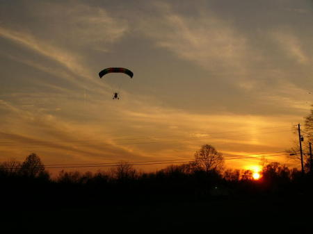 Sunset Flight