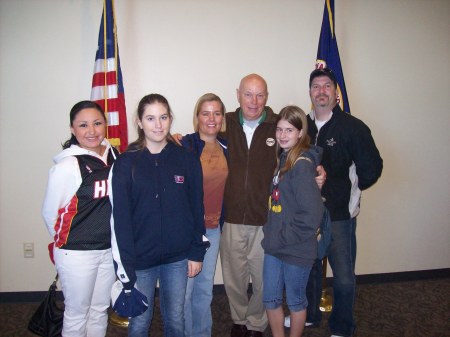 The Family at Kennedy Space Center