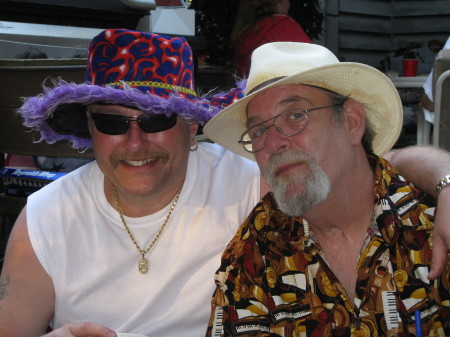 My Friend Robb Kaplan and myself 4th of July