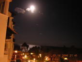 Moon over Hidden Beach Resort Mexico