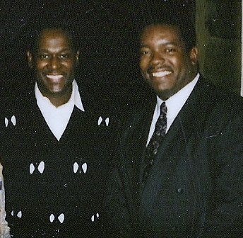 w/Luther Vandross in the ATL