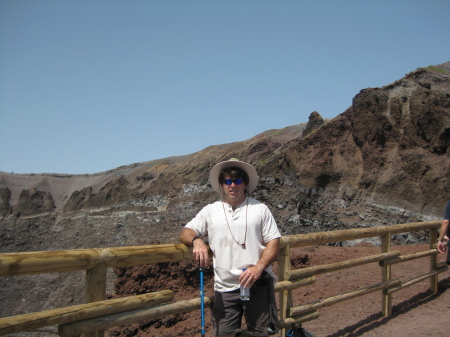 Crater of Mt. Vesuvius July 21, 2008