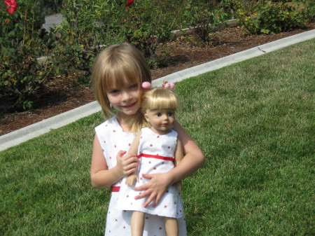 KT & her doll