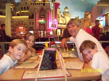 Lunch at Planet Hollywood in Las Vegas