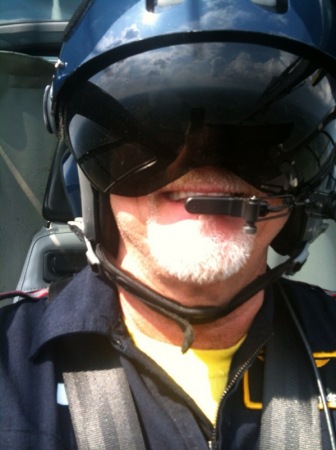 JB in the cockpit saving lives