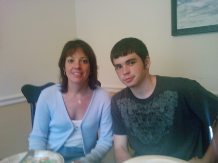 My sister Susie & my son Danny