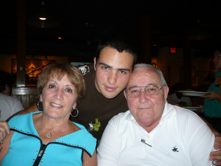 My son, Christopher and my wonderful parents.