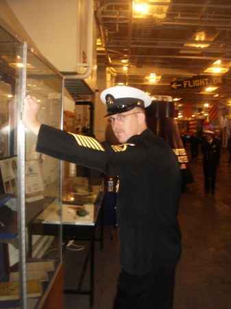 Chief on USS Hornet