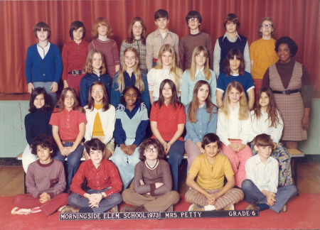 Morningside Elementary 1973 - 6th Grade