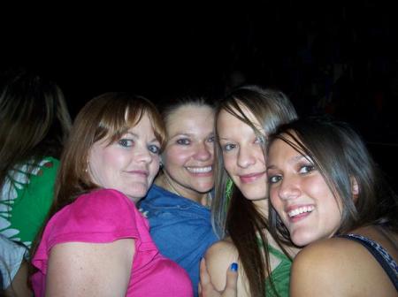 Bobbie, Me, Alicia and friend